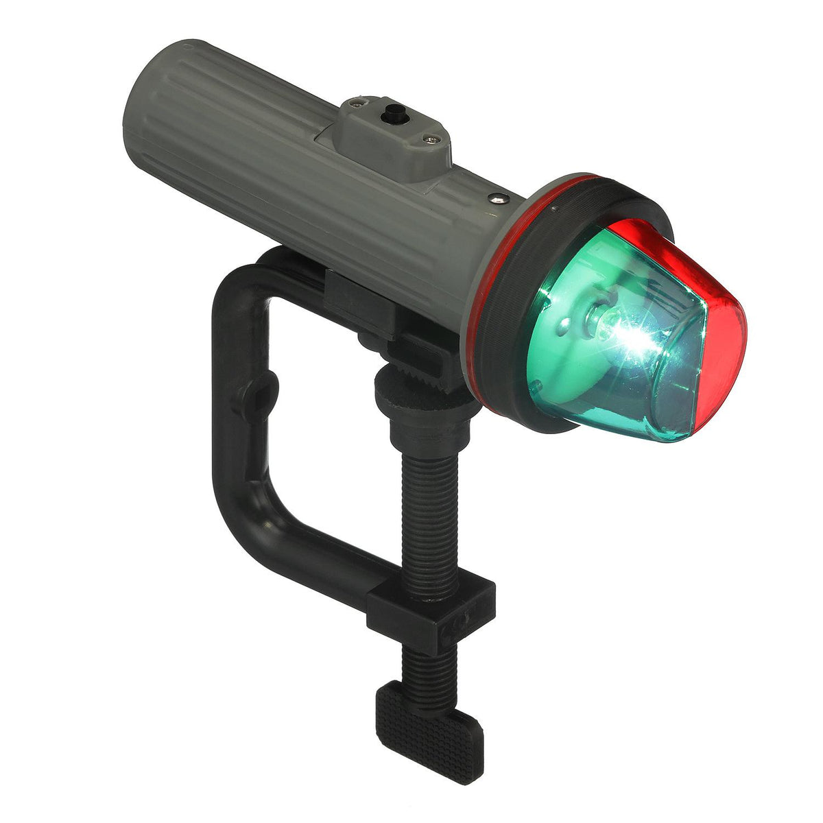 Seachoice Bi-Color Portable Battery-Operated Boat Navigation Bow Light, Horizontal Clamp Mount Default Title -Modern Boat Sales & Service
