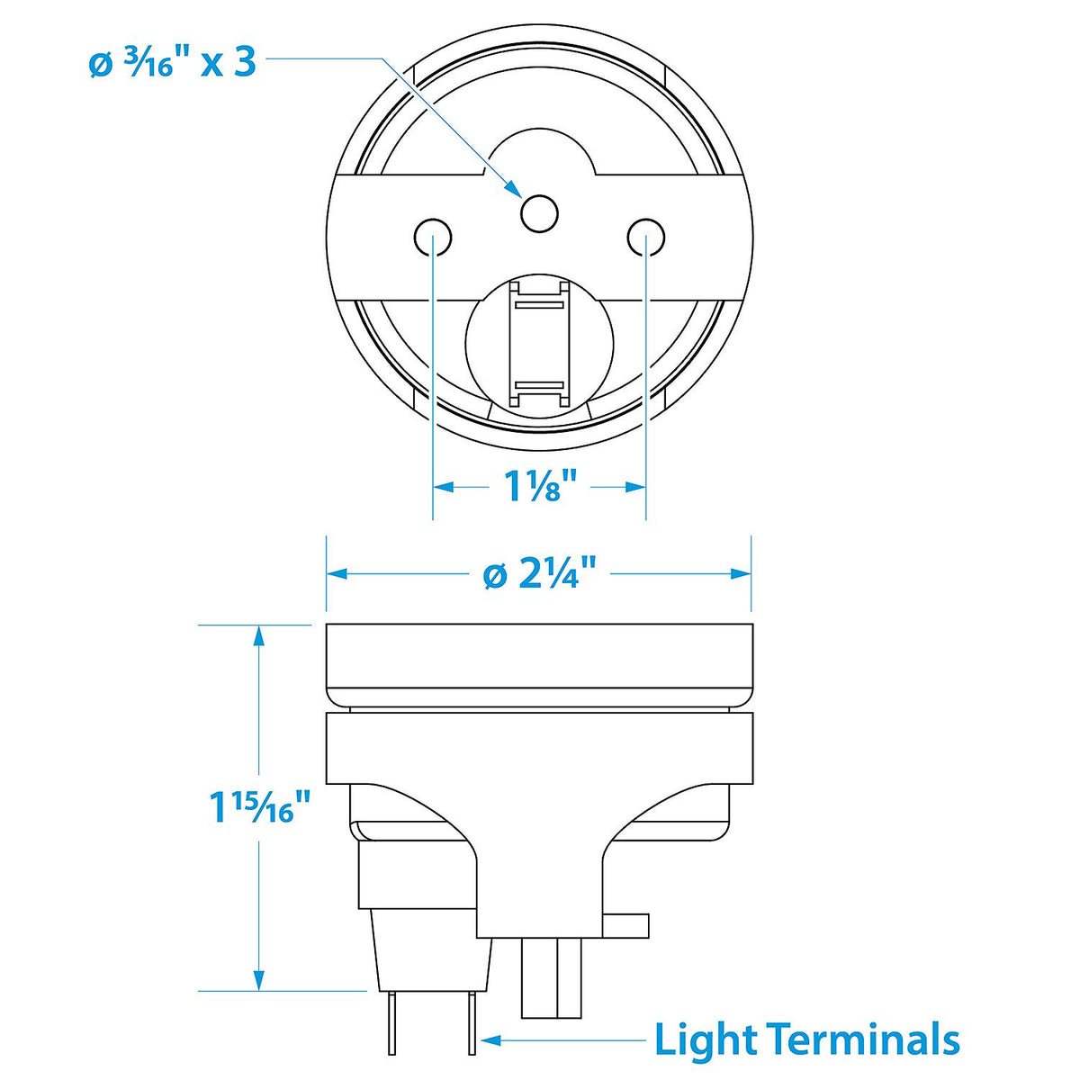 Seachoice Boat Fuel Gauge Kit, Includes Gauge and in-Tank Equipment -Modern Boat Sales & Service