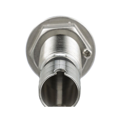 Seachoice Mega-Flow Dripless Thru Hull Fitting, 316 Stainless Steel, Fits 3/4 in. Hose, 1-1/2 in. Max. Hull Default Title -Modern Boat Sales & Service
