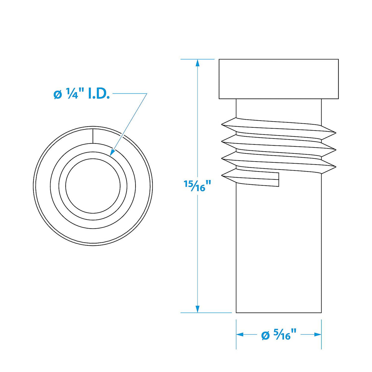 Seachoice UG176 Adapter, VHF Cable Antenna Connector -Modern Boat Sales & Service