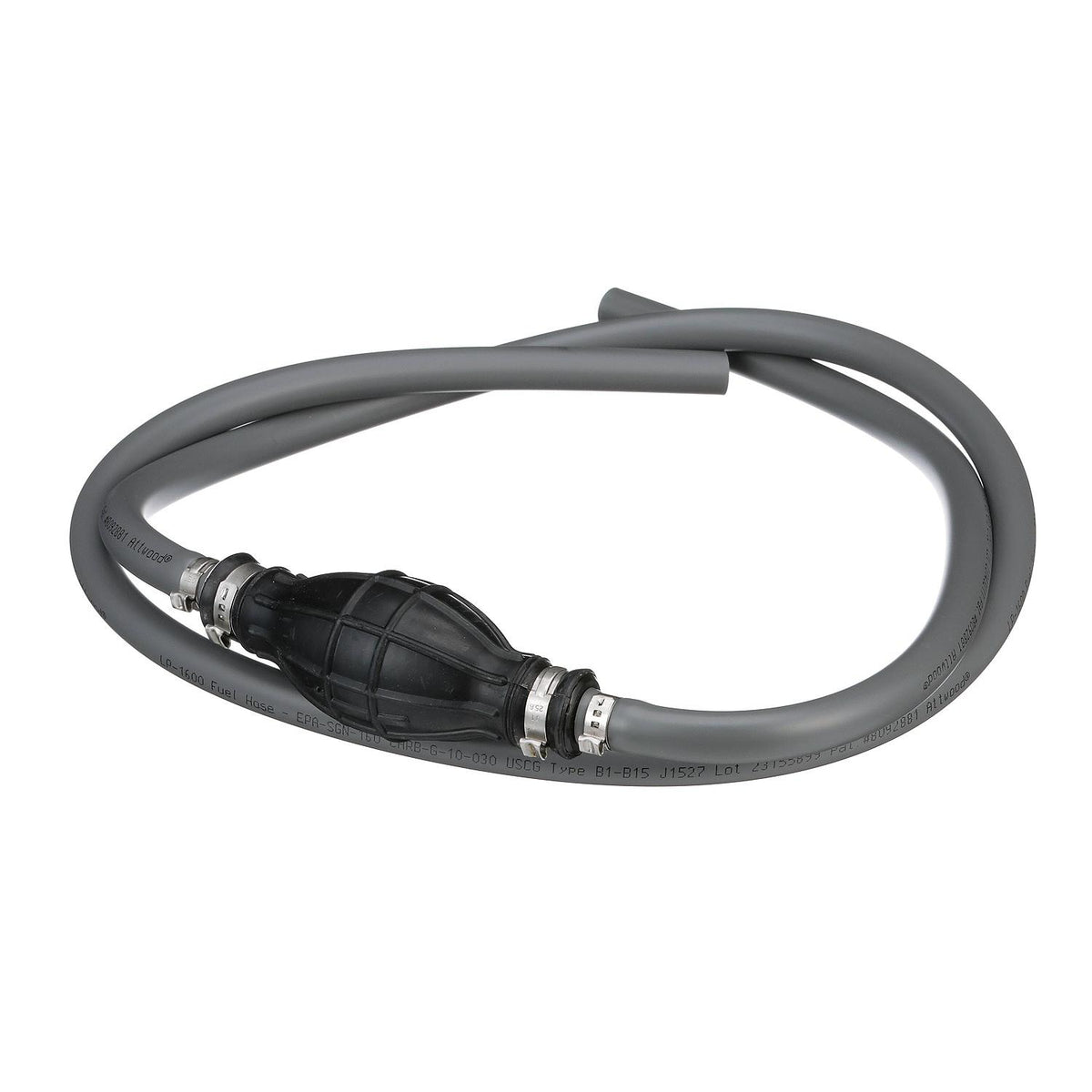 Seachoice 21361 Low Permeation Fuel Line Kit With High-Output Primer Bulb, Universal Fit, 3/8 In. X 7 Ft. Default Title -Modern Boat Sales & Service