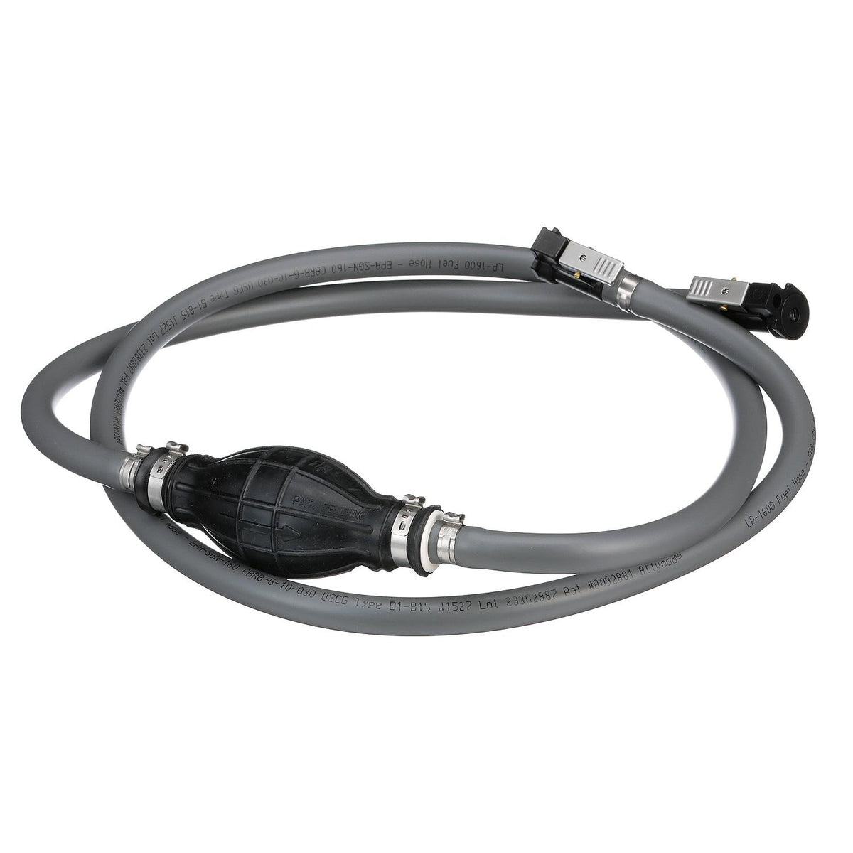 Seachoice 21371 Low Permeation Fuel Line Kit With High-Output Primer Bulb, Johnson/Evinrude, 3/8 In. X 7 Ft. -Modern Boat Sales & Service
