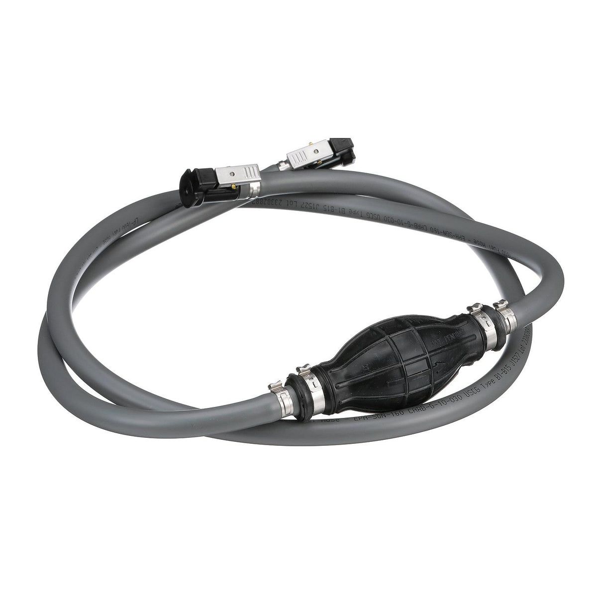 Seachoice 21371 Low Permeation Fuel Line Kit With High-Output Primer Bulb, Johnson/Evinrude, 3/8 In. X 7 Ft. Default Title -Modern Boat Sales & Service