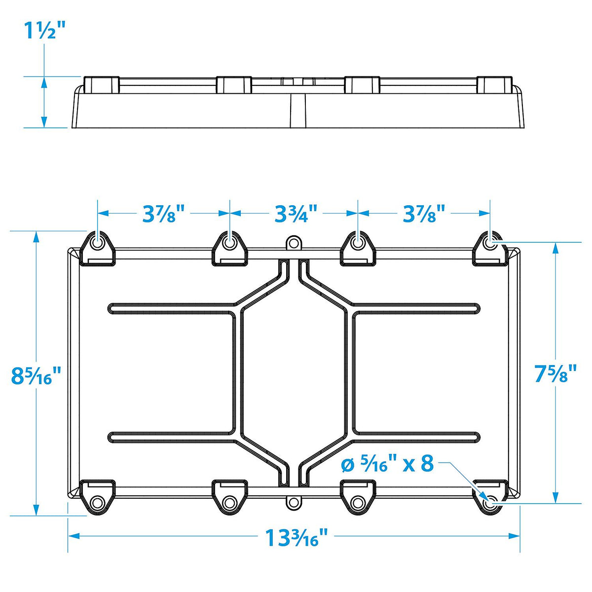 Seachoice Battery Tray, Group 29 -Modern Boat Sales & Service