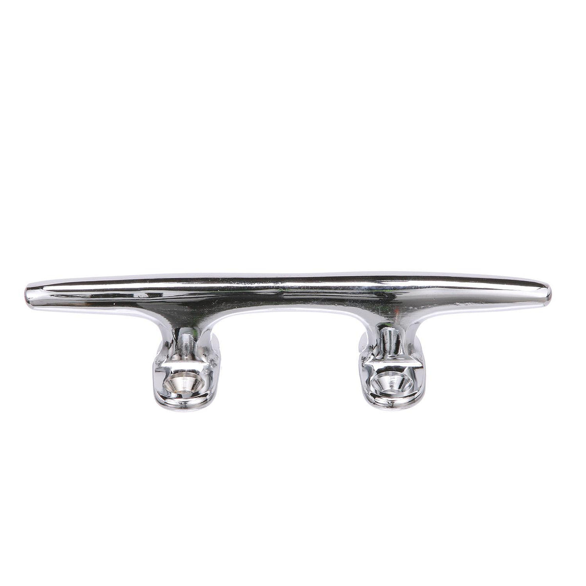 Seachoice Hollow Base Yacht Cleat, Chrome-Plated Cast Brass, 5-1/2 In. Long -Modern Boat Sales & Service