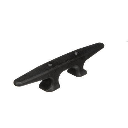 Seachoice Black Plastic Cleat, 10 in. Long, 1 in. Max Rope Size Default Title -Modern Boat Sales & Service