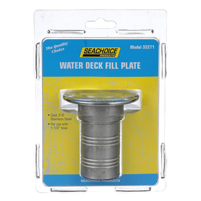 Seachoice Corrosion-Resistant Cast 316 Stainless Steel Deck Fill, Water Fill w/ Cap -Modern Boat Sales & Service