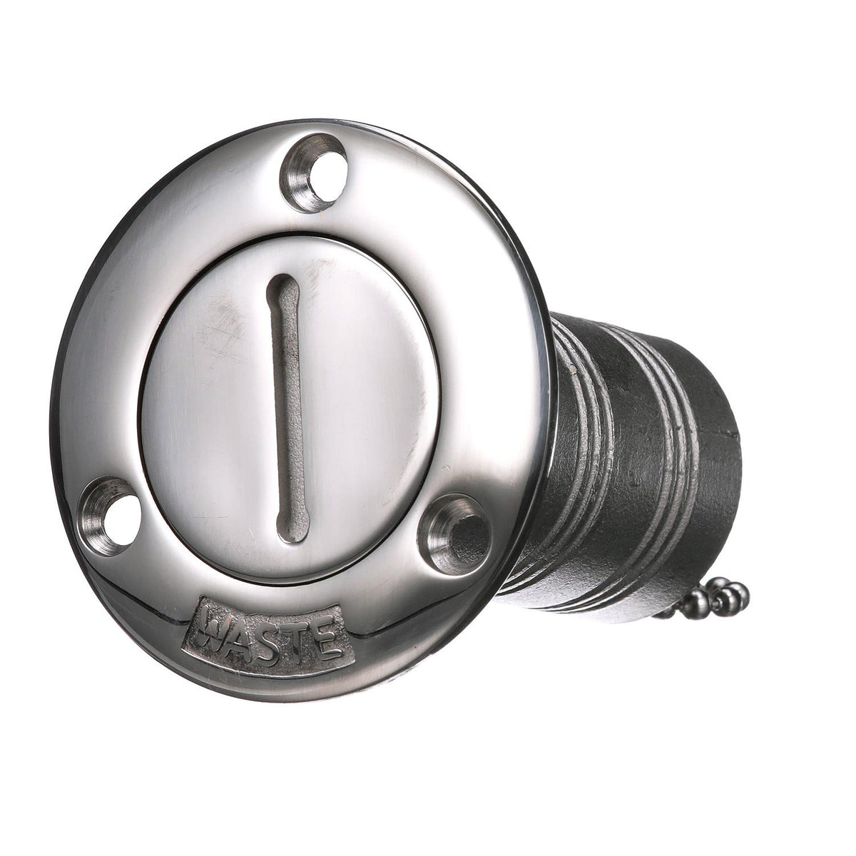 Seachoice Corrosion-Resistant Cast 316 Stainless Steel Deck Fill Waste Fill w/ Cap -Modern Boat Sales & Service