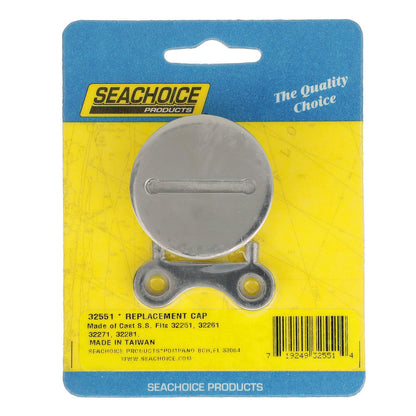 Seachoice Replacement Gas Fill Cap, Cast Stainless Steel -Modern Boat Sales & Service