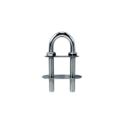 Seachoice 33604 Bow Eye - Stainless Steel, 2 Nuts, 3.72" Thread Length Default Title -Modern Boat Sales & Service