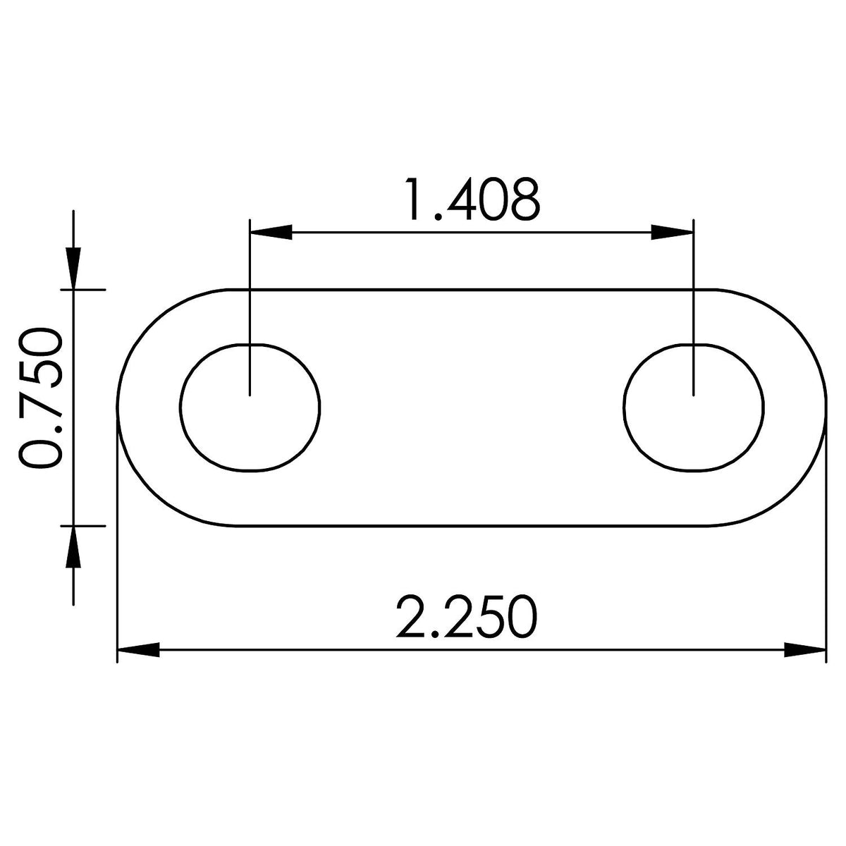 Seachoice 33636 Bow Eye - Stainless Steel, 4 Nuts, 3.44" Thread Length -Modern Boat Sales & Service