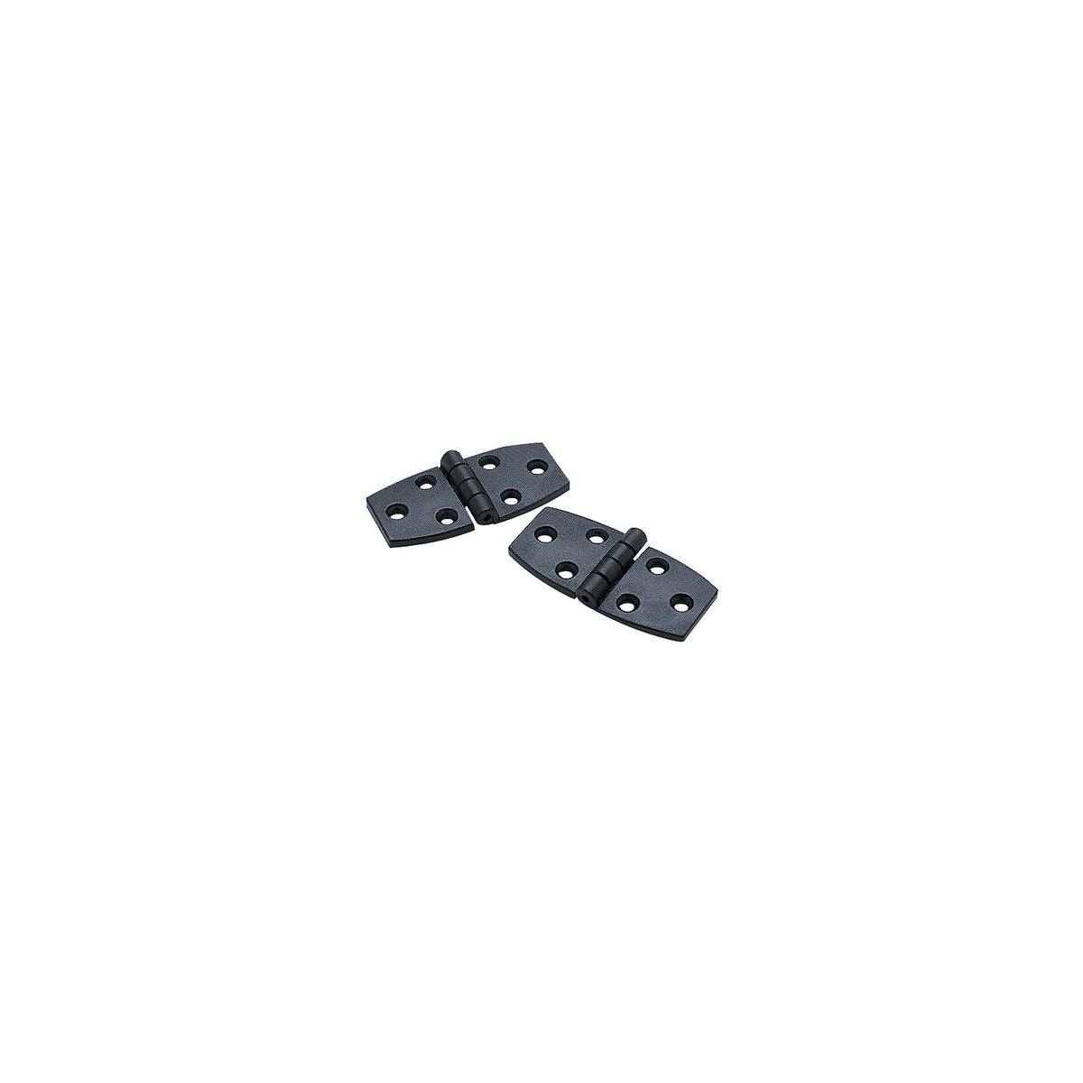 Seachoice 34141 Door Hinge, 2-3/4" x 1-3/8", Black Nylon , Pair -Modern Boat Sales & Service