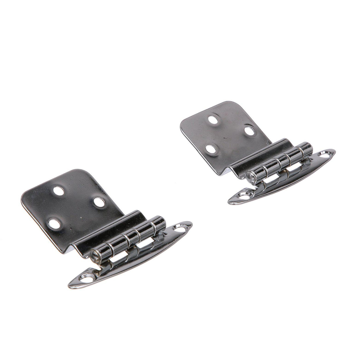 Seachoice Inset Hinges w/ 3/8 in. Inset, Chrome-Plated Brass, 2-3/4 in. X 2-1/8 in., Pack of 2 Default Title -Modern Boat Sales & Service