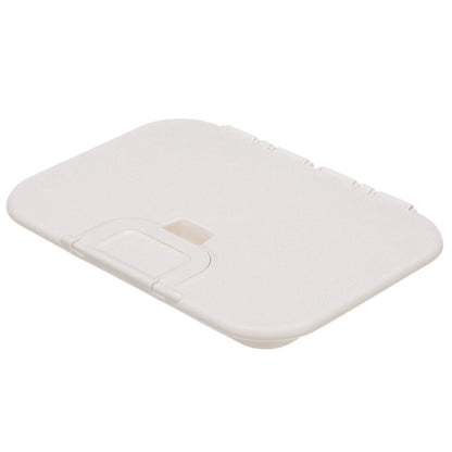 Seachoice Offshore Hinged Low-Profile Hatch, White, 7 In. X 11 In. Default Title -Modern Boat Sales & Service