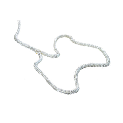 Seachoice Double-Braid Nylon Dock Line w/ Eye Splice, Pre-Shrunk, Heat Stabilized, 3/8 In. X 15 Ft., White -Modern Boat Sales & Service