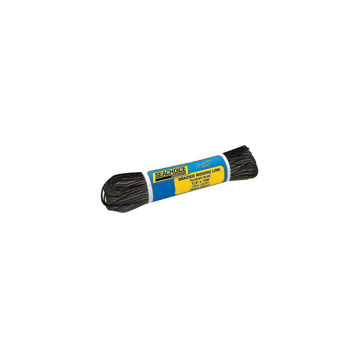 Seachoice Braided Utility Line 1/8" x 100' Black -Modern Boat Sales & Service