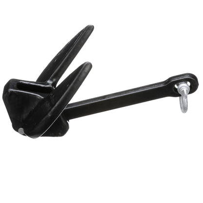 Seachoice Navy Anchor, Vinyl Coated Cast Iron, Black, 10 Lbs. Default Title -Modern Boat Sales & Service