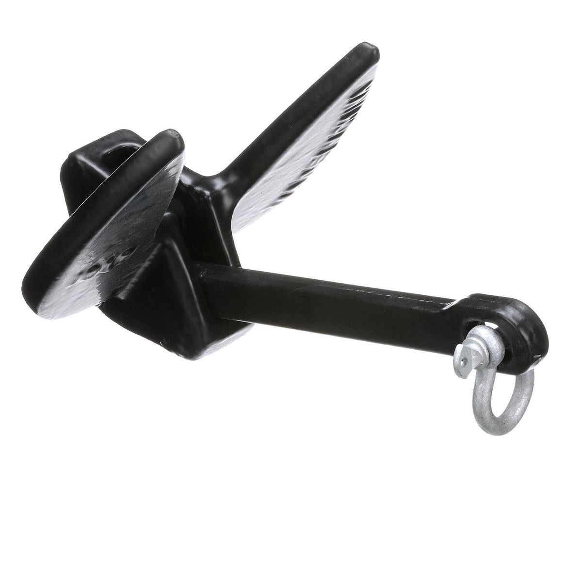 Seachoice Navy Anchor, Vinyl Coated Cast Iron, Black, 15 Lbs. -Modern Boat Sales & Service