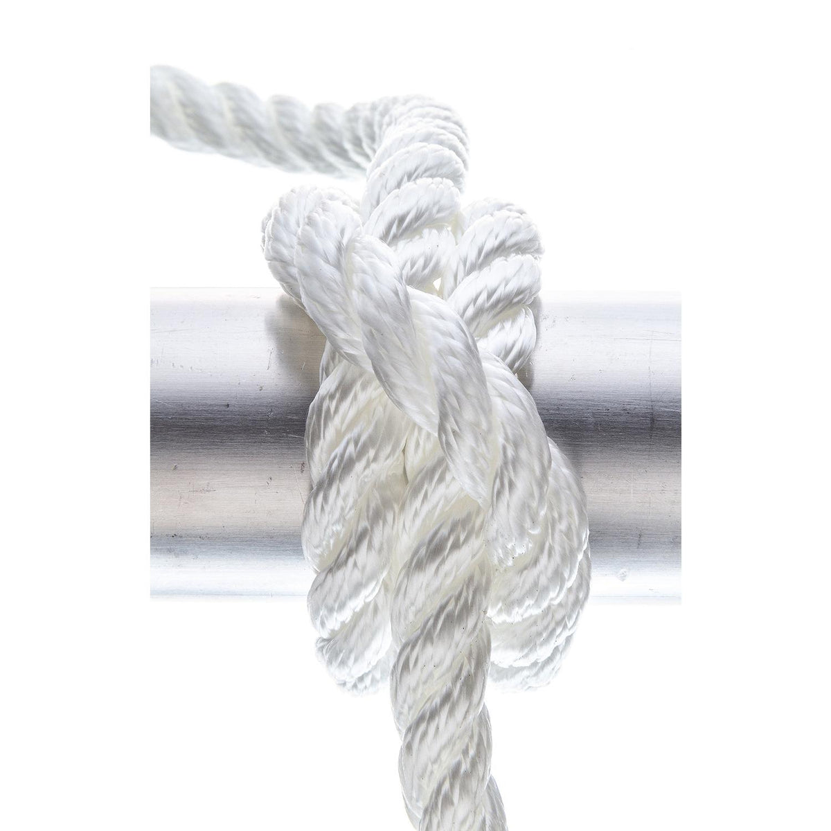Seachoice High Quality Dock Rope for Boating - 3-Strand Twisted Nylon Dock Line, Â½-Inch x 25 Feet, White -Modern Boat Sales & Service