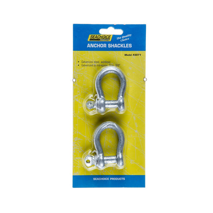 Seachoice Galvanized Steel Anchor Shackles, 3/8 In. -Modern Boat Sales & Service