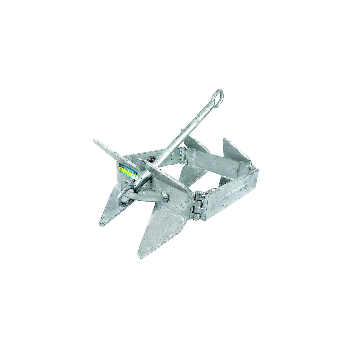 Seachoice Hot-Dipped Galvanized Steel, Fold-and-Hold Anchor, 13 Lbs. -Modern Boat Sales & Service