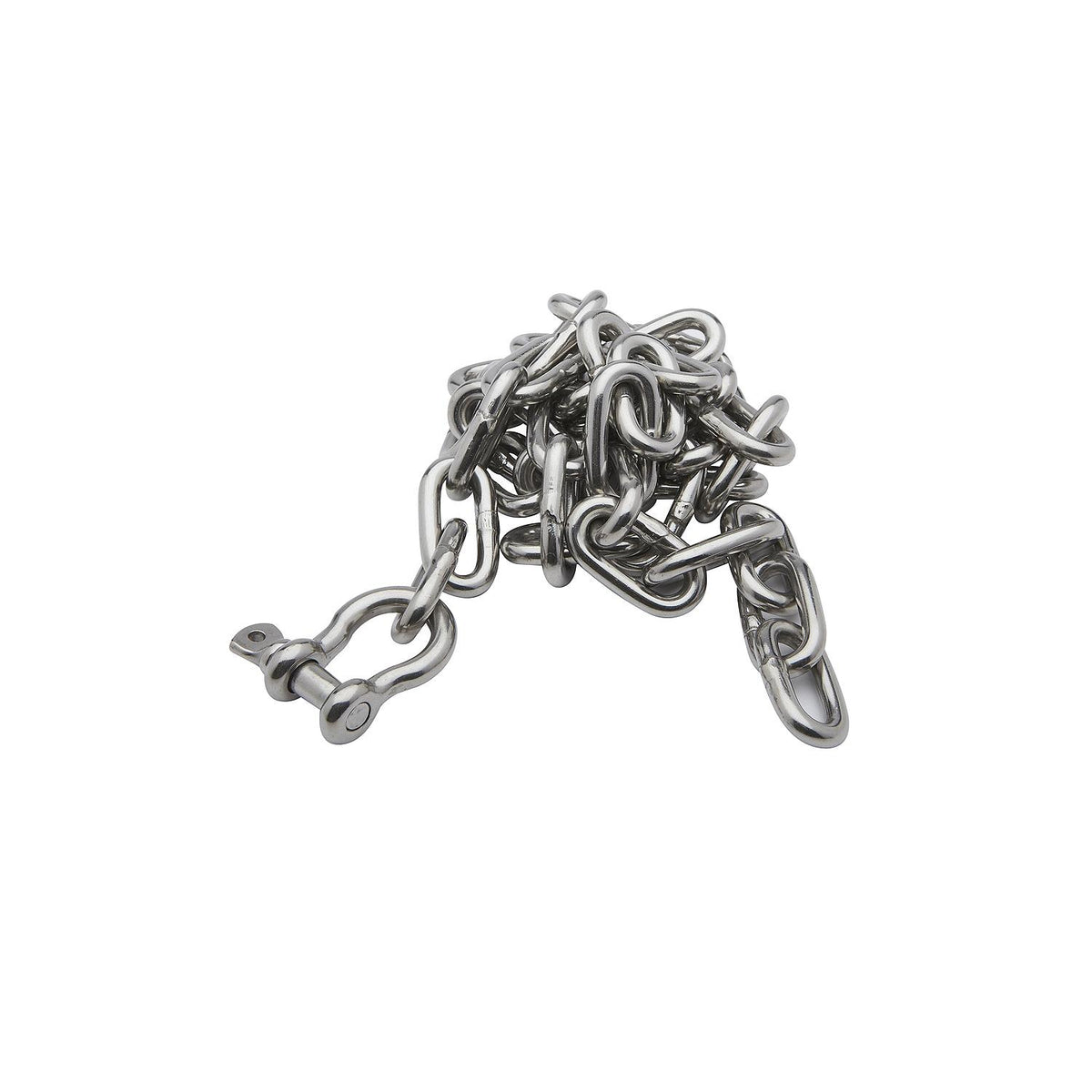 Seachoice 1/4 In. X 4 Ft. Chain, 304 Stainless Steel w/ Shack -Modern Boat Sales & Service