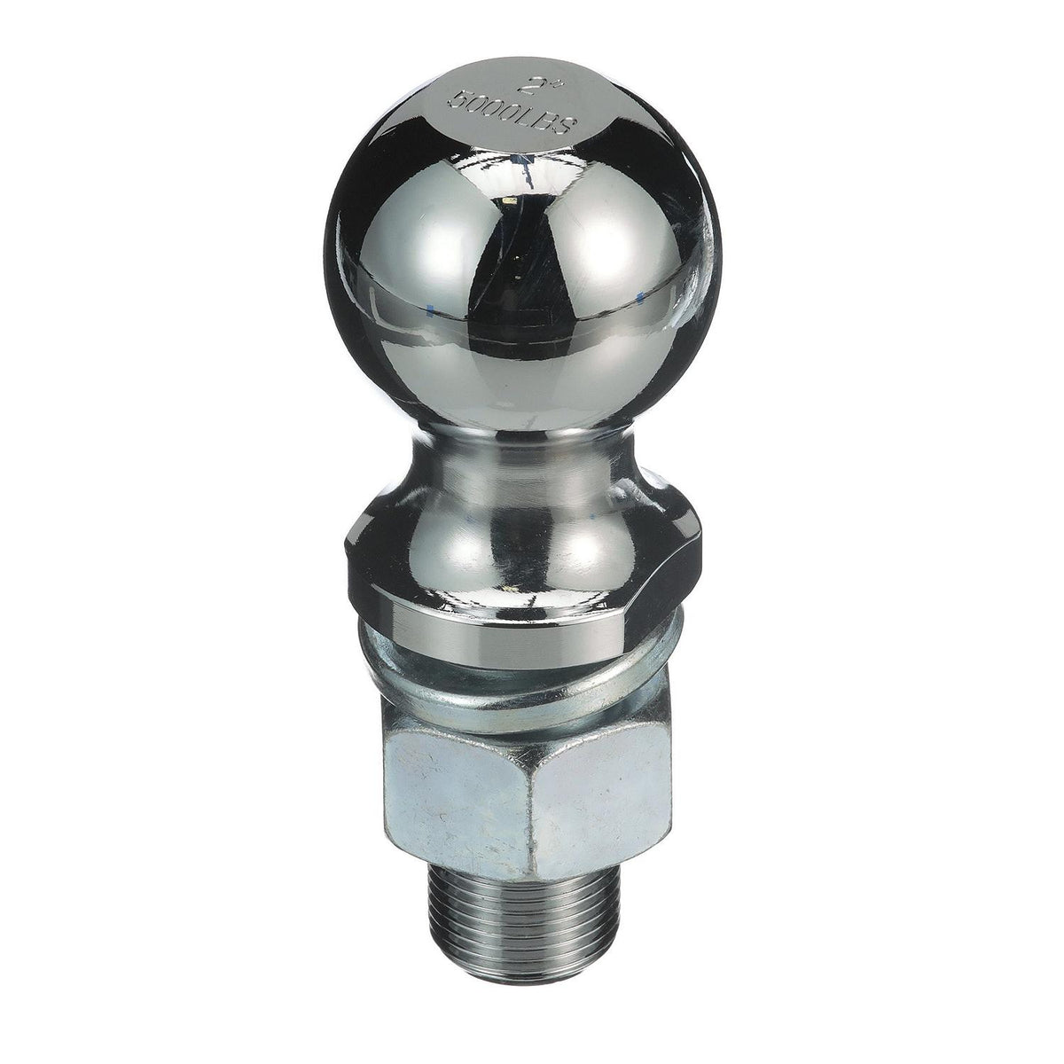 Seachoice SEA Class II Trailer Hitch Ball, 2 In. Ball, 3/4 X 1-1/2 In. Shank, Chrome Finish -Modern Boat Sales & Service