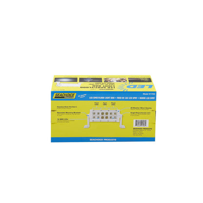 Seachoice LED 9 In. Bar Flood Light, White -Modern Boat Sales & Service