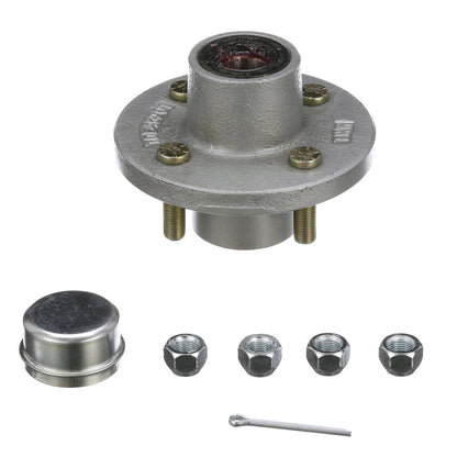 Seachoice 53021 Trailer Wheel Hub, 1 In. Axle, 4 Lug, Galvanized, Pregreased -Modern Boat Sales & Service