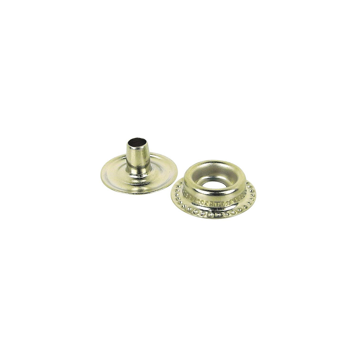 Seachoice Stainless Steel Button Stud With Barrel And Eyelet, 10 Sets -Modern Boat Sales & Service