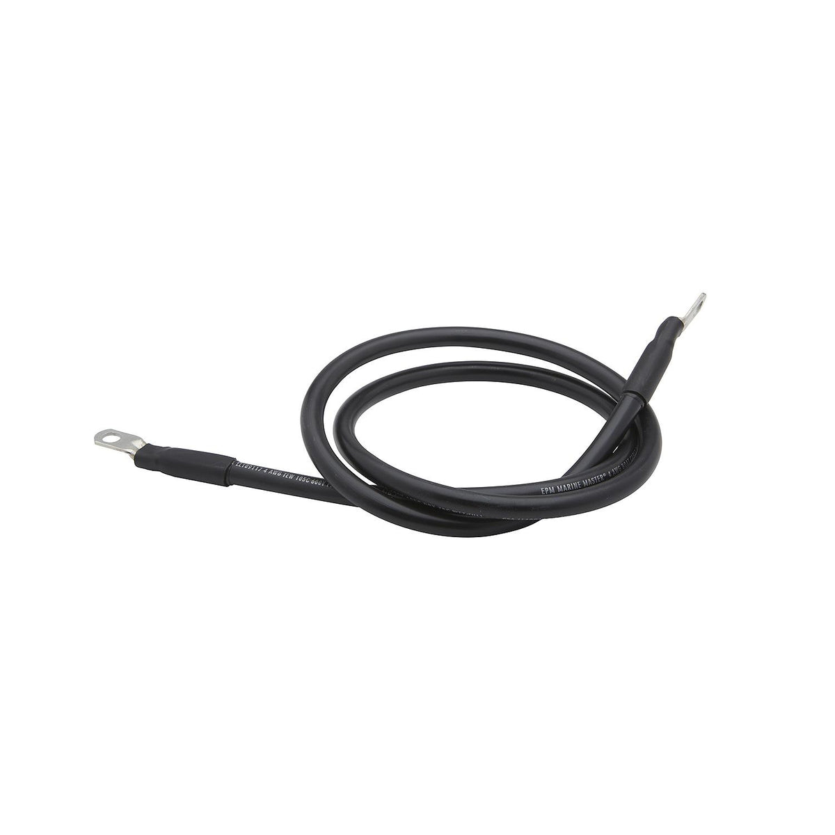 Seachoice 63024 4 AWG Marine Grade Cable, Black, 6 Ft. Default Title -Modern Boat Sales & Service