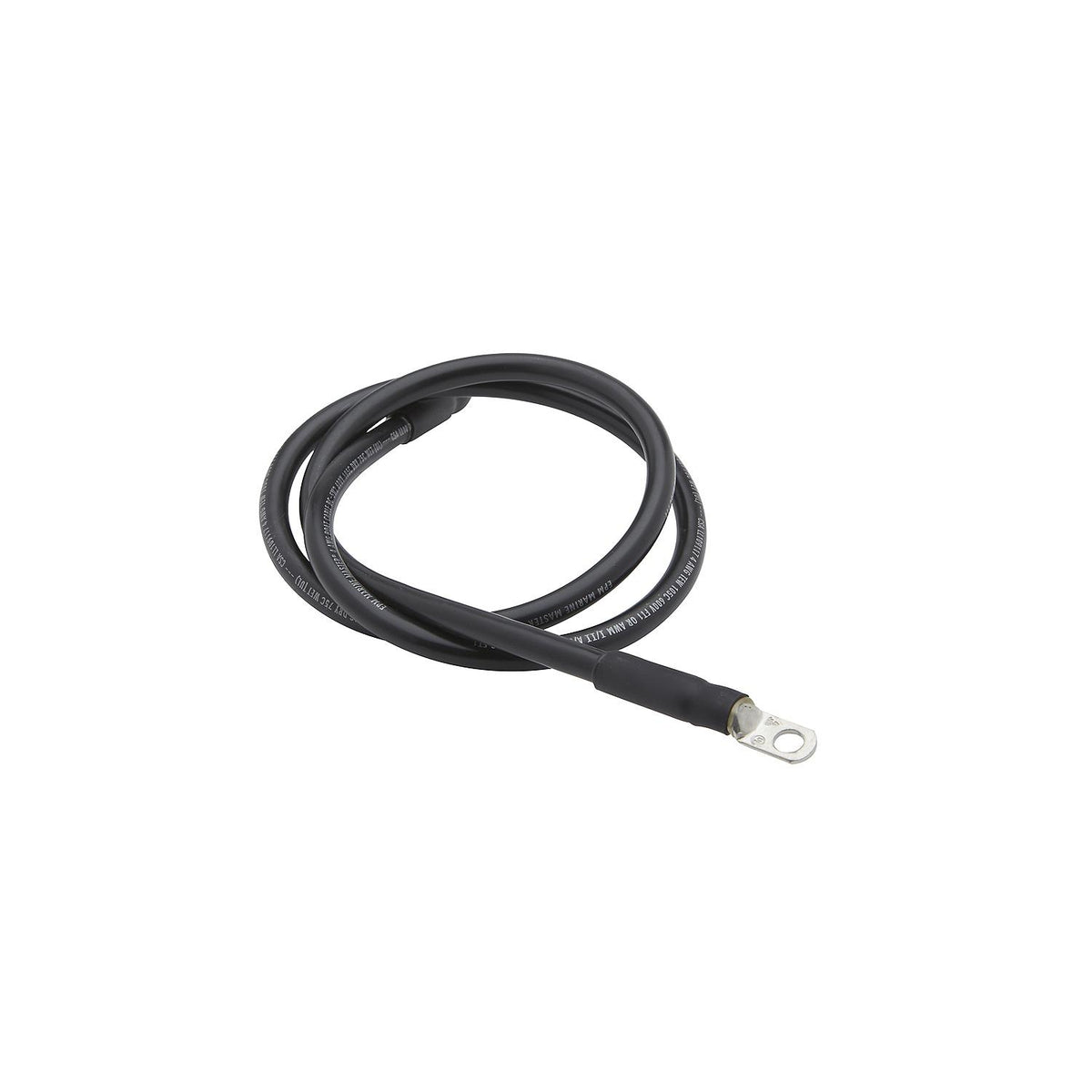Seachoice 63024 4 AWG Marine Grade Cable, Black, 6 Ft. -Modern Boat Sales & Service