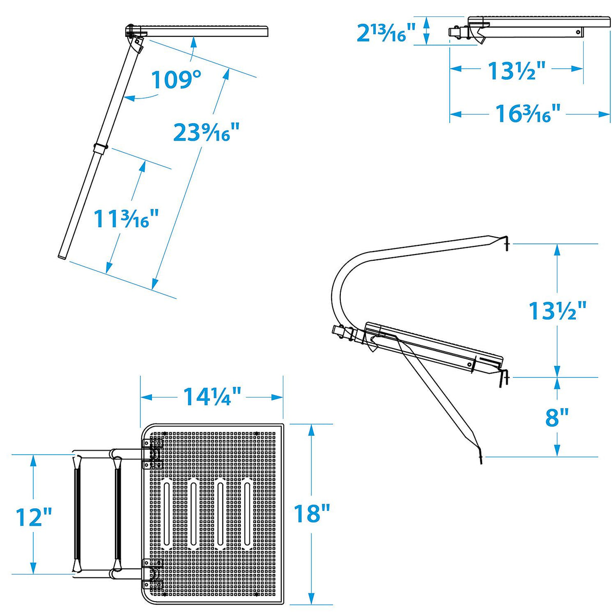 Seachoice Universal Swim Platform w/ Telescoping Ladder, Stainless Steel Tubing, 2 Step, 300 Lb. Capacity -Modern Boat Sales & Service