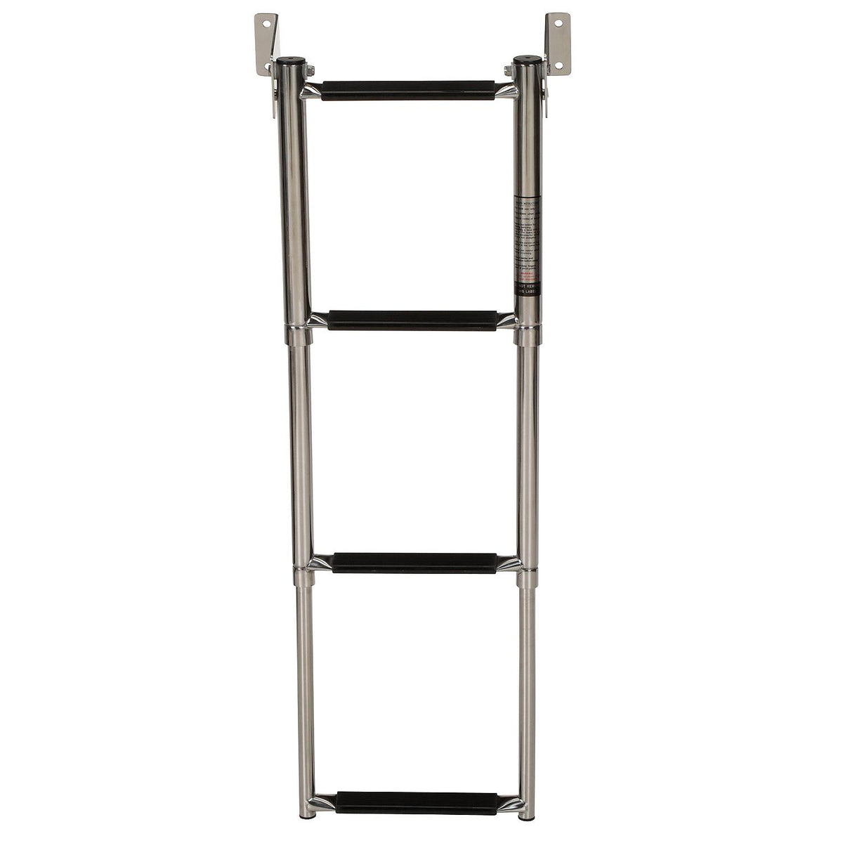 Seachoice Telescoping Transom Mount Ladder, Stainless Steel, 4 Steps, 300 Lb. Capacity -Modern Boat Sales & Service