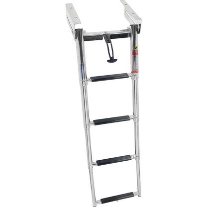 Seachoice 71307 Under Platform Telescoping Slide Mount Ladder, Steps: 4 -Modern Boat Sales & Service