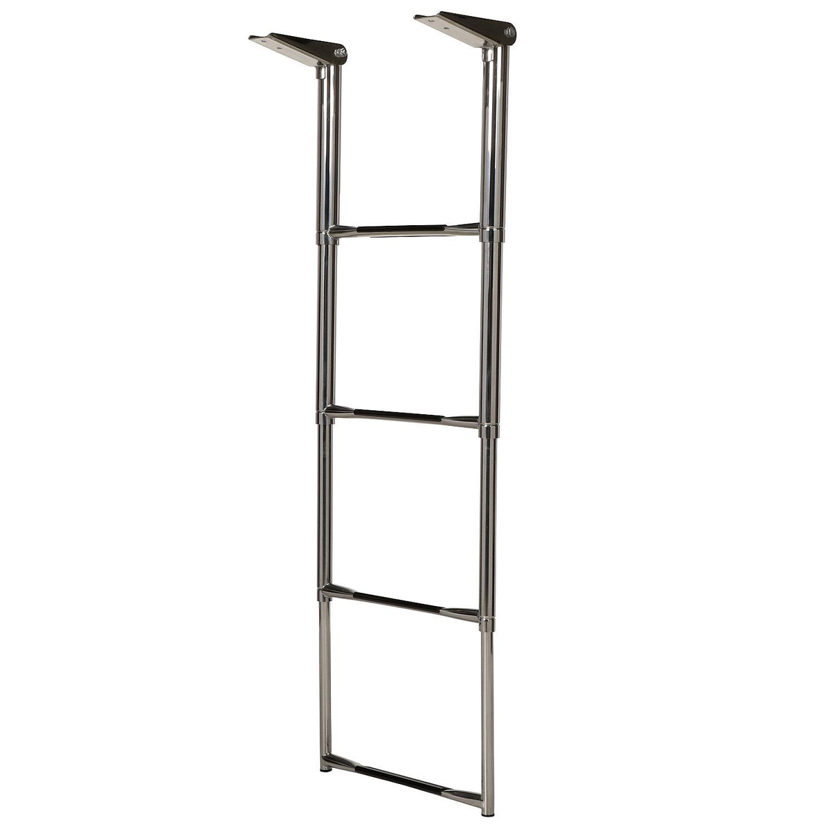 Seachoice 71321 Top Mount Telescoping Ladder for Universal Swim Platform, Stainless Steel Tubing, 4 Step, Ladder Only Default Title -Modern Boat Sales & Service