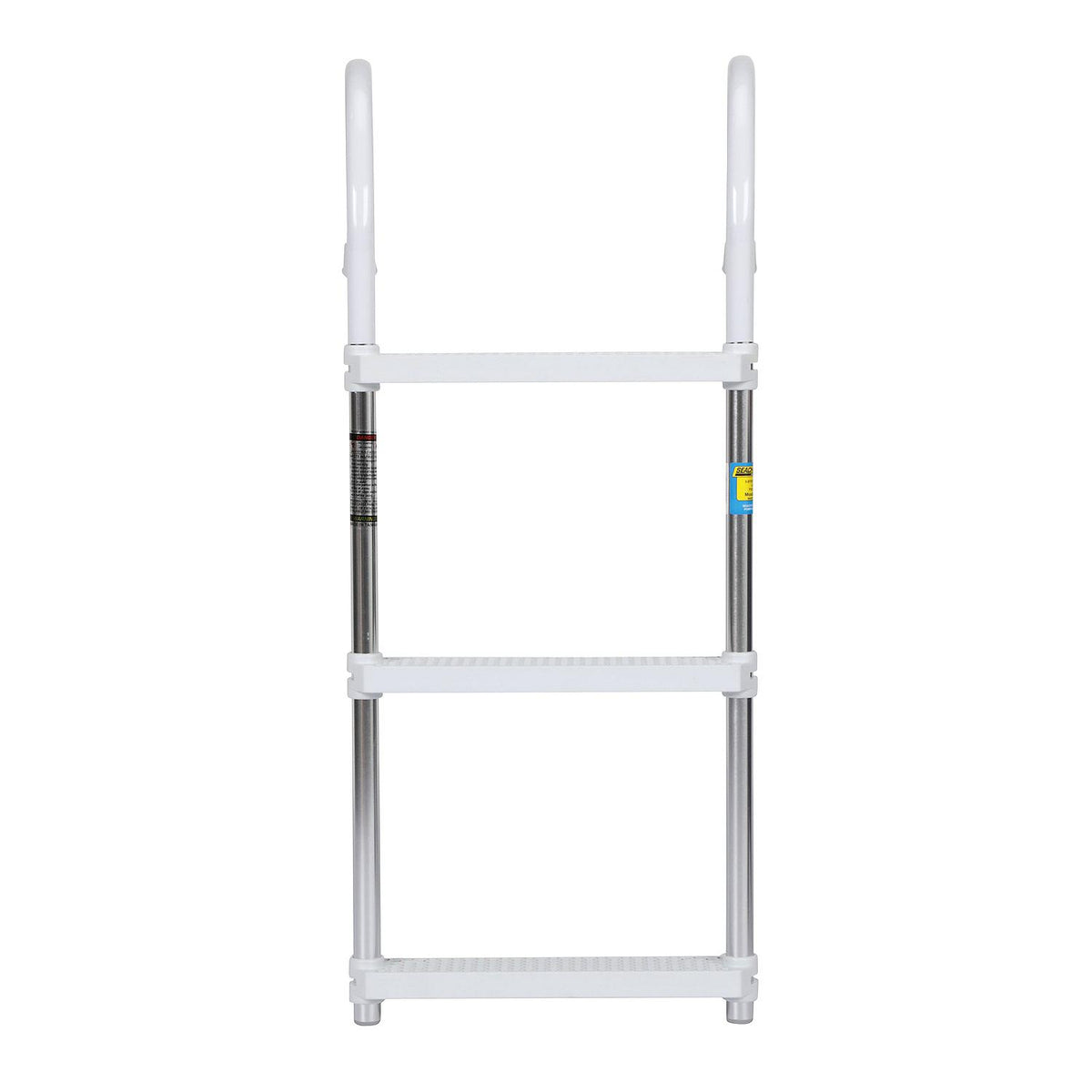 Seachoice Aluminum Boarding Ladder, 3 Steps, 15 in. Wide X 36 in. Tall Default Title -Modern Boat Sales & Service