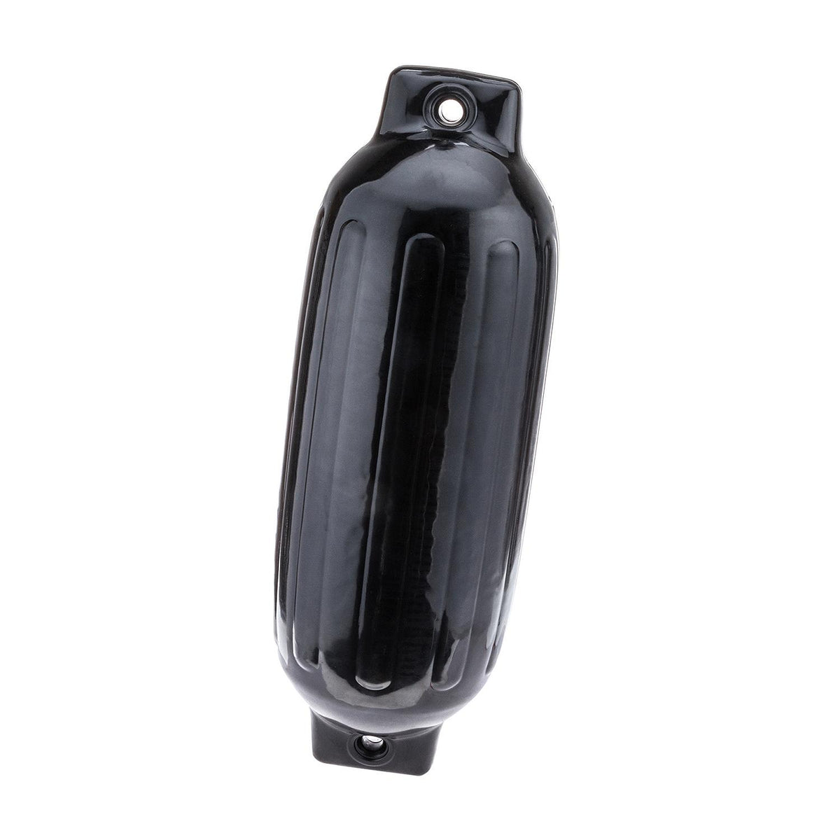 Seachoice Twin Eye Ribbed Boat Fender, Black, 8-1/2 In. X 27 In. Default Title -Modern Boat Sales & Service