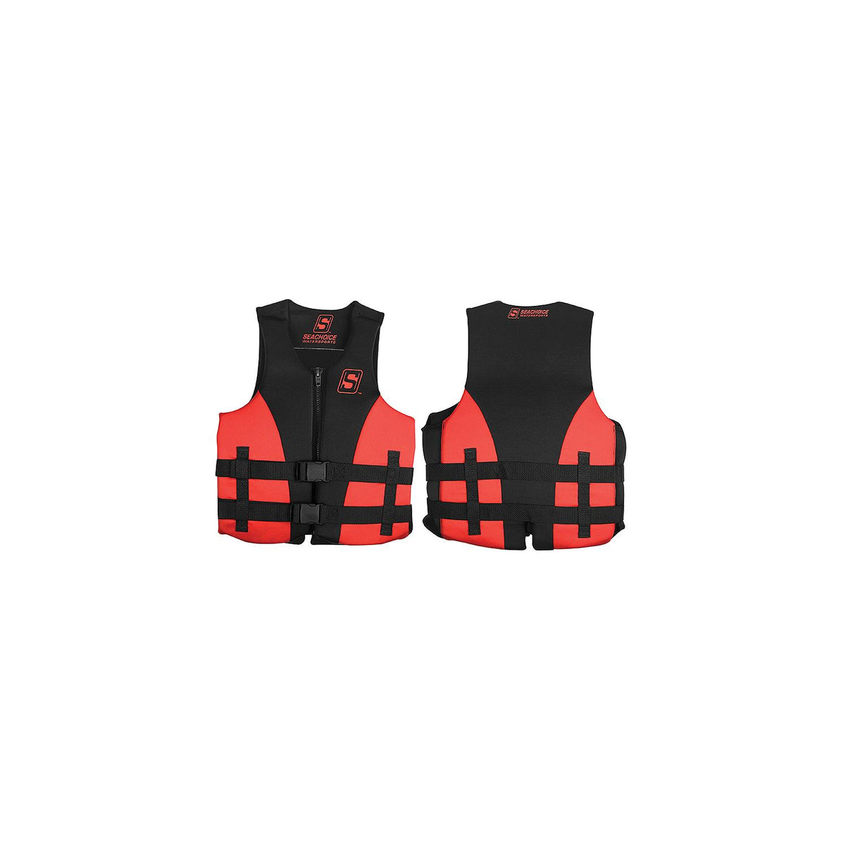 Seachoice 85103 Evoprene Multi-Sport Life Jacket - Youth - Red/Black, USCG Level 70 -Modern Boat Sales & Service