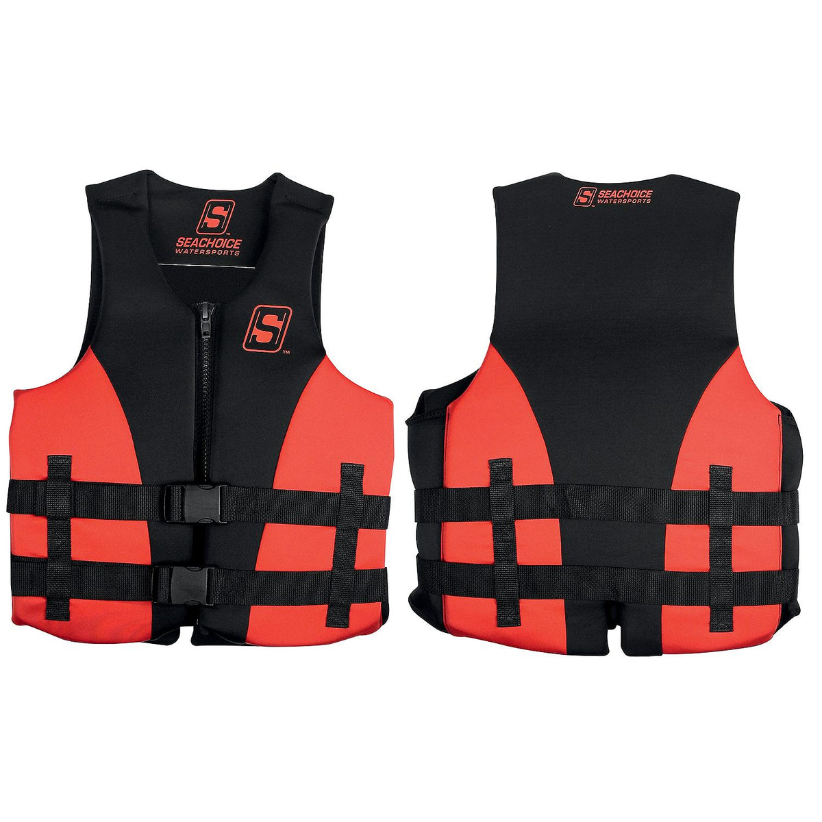 Seachoice 85109 Evoprene Multi-Sport Life Jacket - 3XL - Red/Black, Fits Chest 50-56 in, USCG Level 70 -Modern Boat Sales & Service