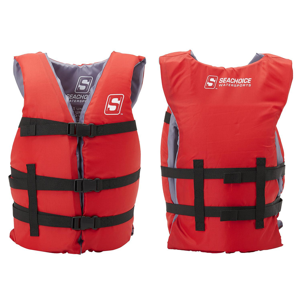 Seachoice General Purpose Life Vest, Youth, Red, USCG/TC Approved -Modern Boat Sales & Service