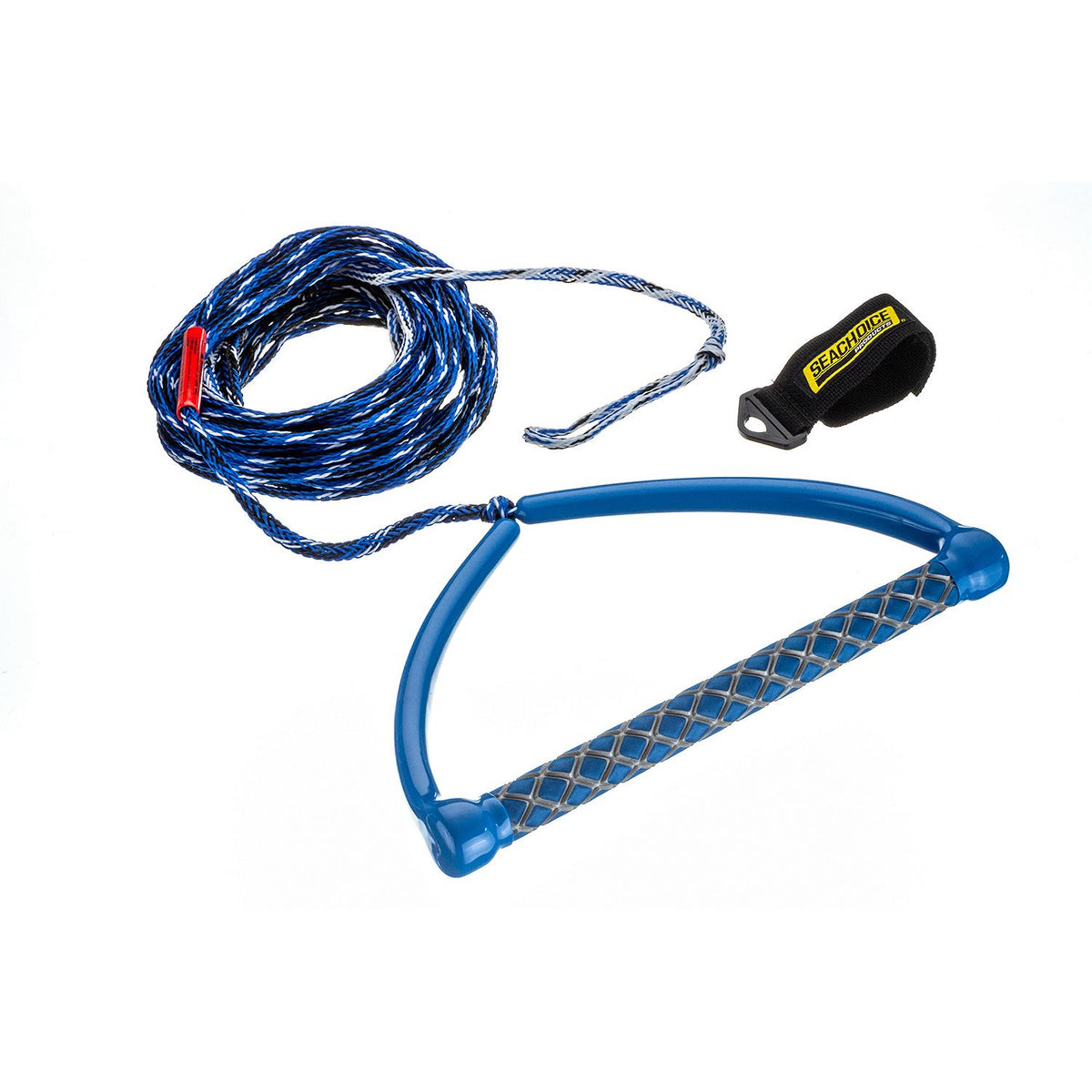 Seachoice 3-Section Wakeboard Rope, 65 Ft. Long, 15 In. Handle w/ Textured EVA Grip Default Title -Modern Boat Sales & Service