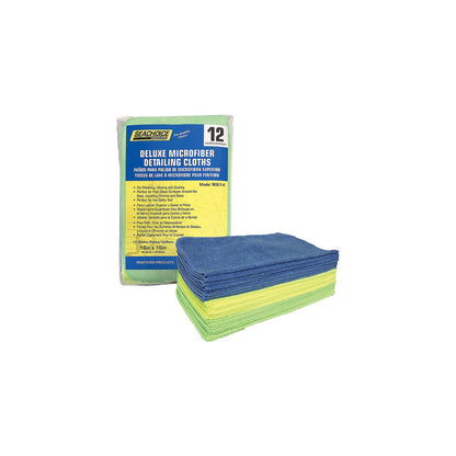 Seachoice 90037 Microfiber 14" x 14" Cloths Variety Pack, 50-pk. Bag -Modern Boat Sales & Service
