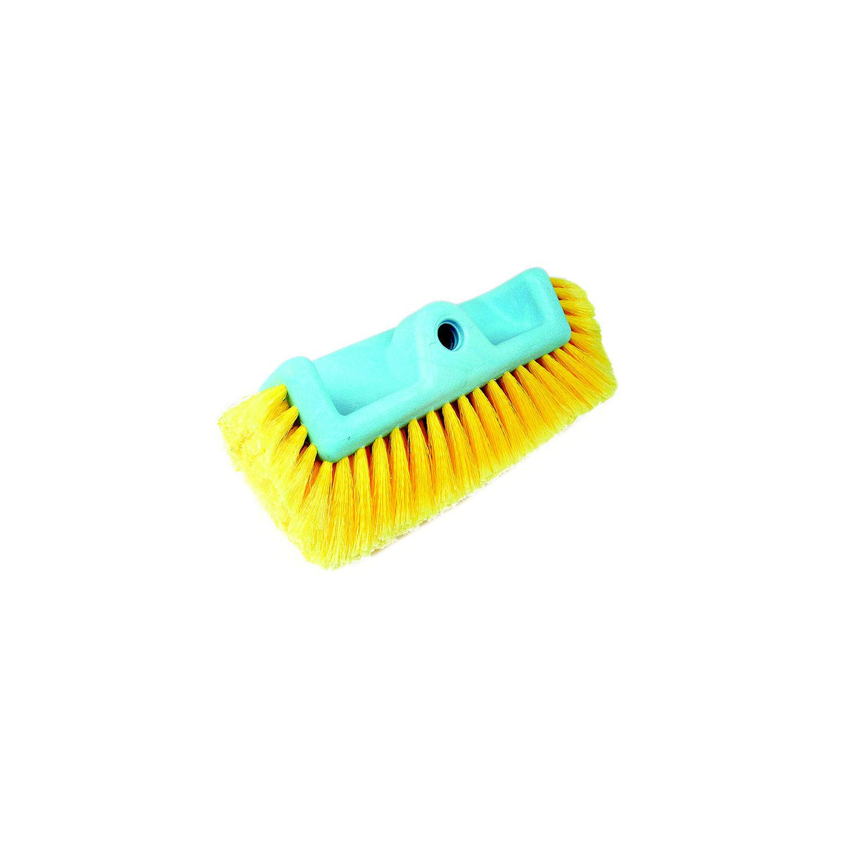 Seachoice 90474 Brush with Side Bristle, Size: 10", Soft (Yellow Poly) -Modern Boat Sales & Service