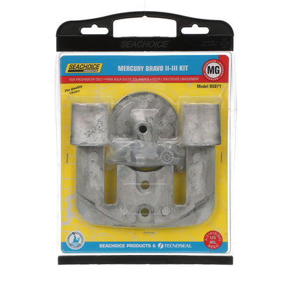 Seachoice 95071 Anode Kit, Mercruiser Bravo II(1989-Present)/III (1989-2003), Magnesium Fresh Water Use, Cadmium-Free, Environmentally Friendly -Modern Boat Sales & Service