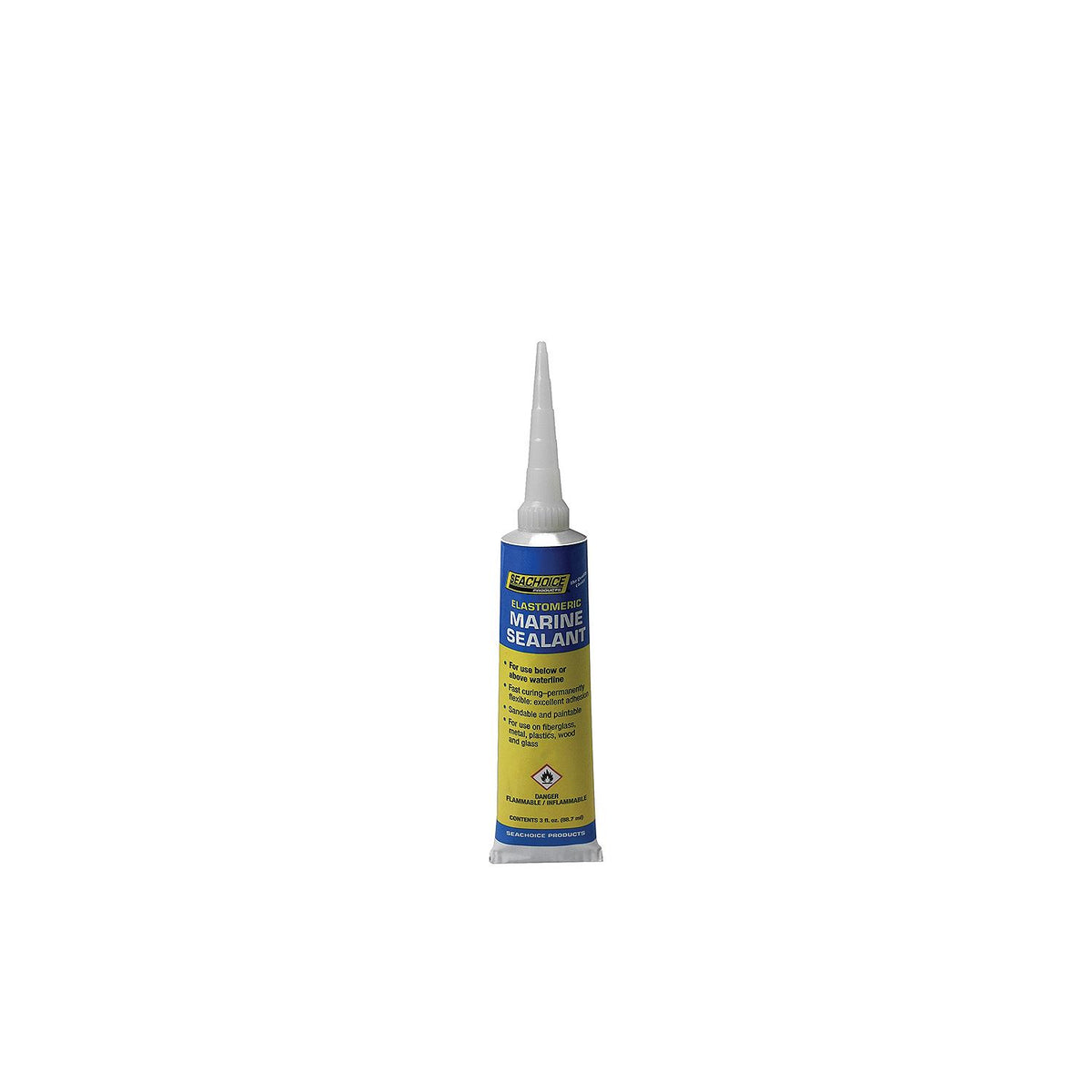 Seachoice 96891 Elastomeric Clear Marine Sealant, 3 oz. -Modern Boat Sales & Service