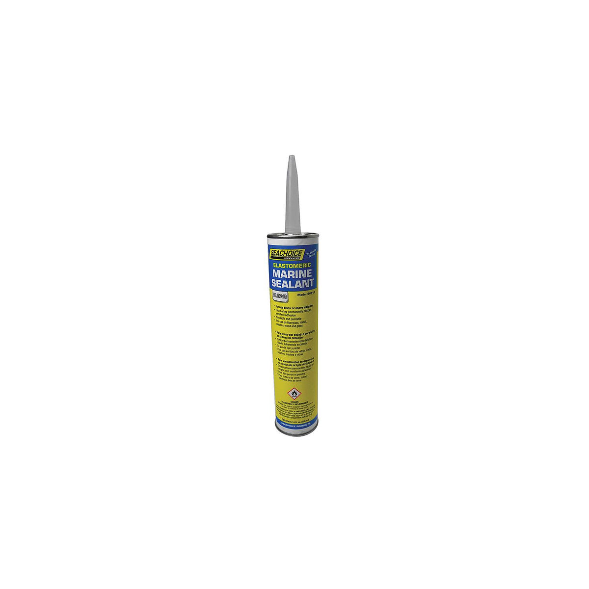Seachoice 96911 Elastomeric Clear Marine Sealant, 10 oz. -Modern Boat Sales & Service