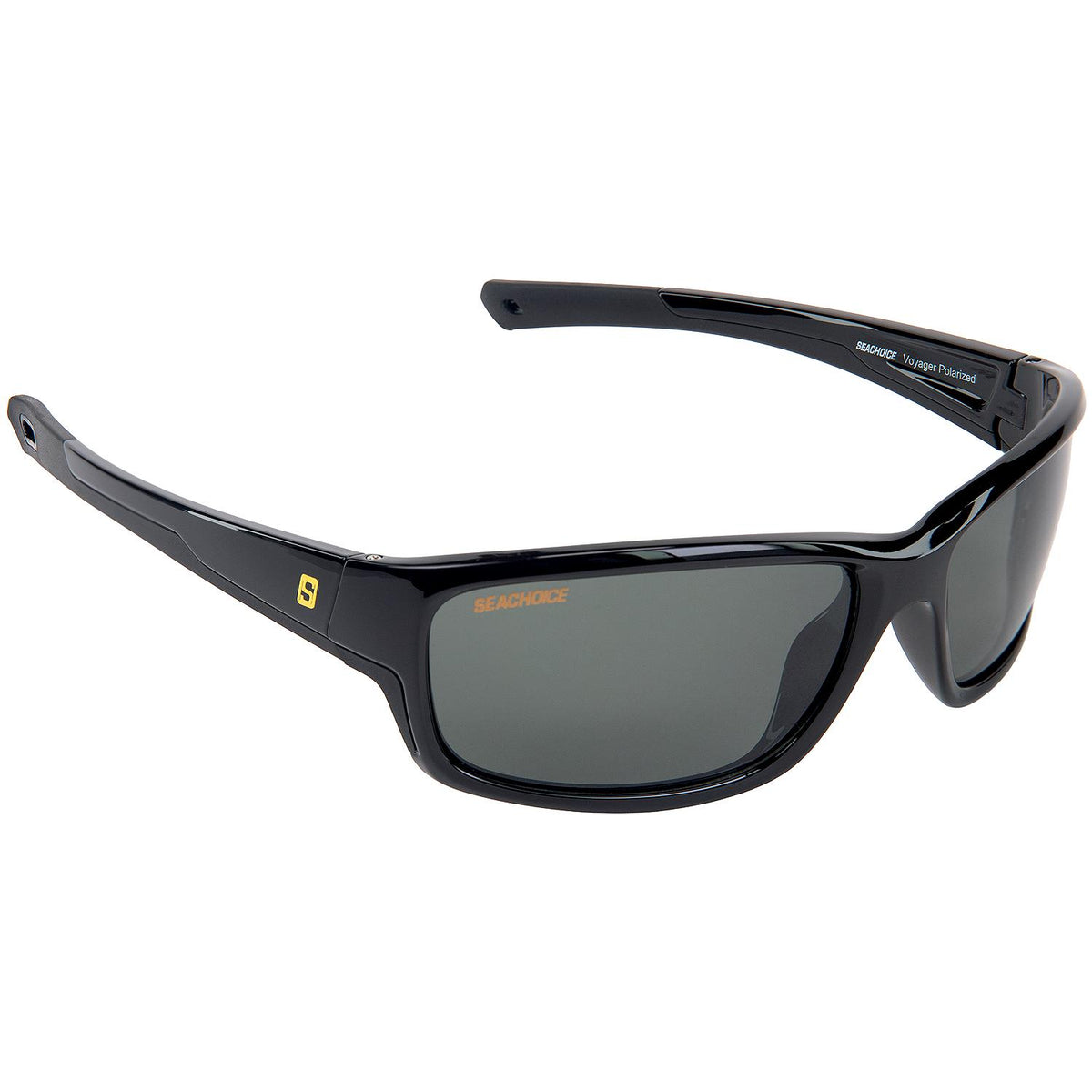 Seachoice 98805 "Voyager" Polarized Sunglasses, Frame: Black, Lens: Grey -Modern Boat Sales & Service