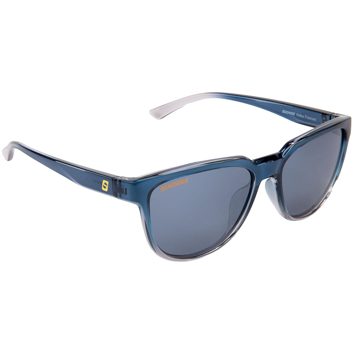 Seachoice 98816 "Reflex" Polarized Sunglasses, Frame: Shiny Blue Smoke, Lens: Silver Flash -Modern Boat Sales & Service
