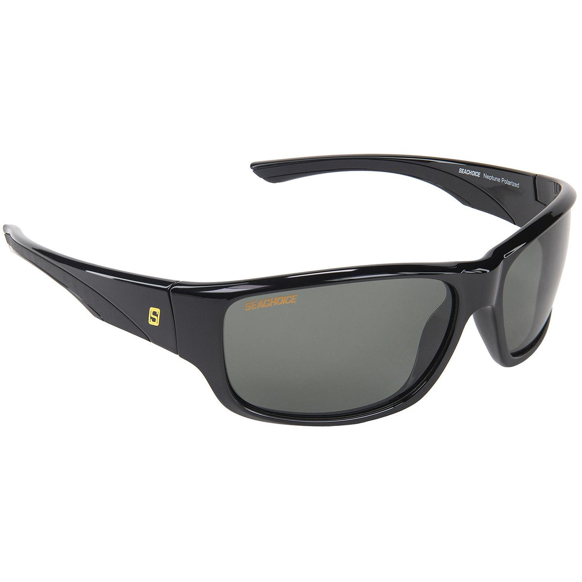 Seachoice 98824 "Neptune" Polarized Sunglasses, Frame: Shiny Black, Lens: Grey Default Title -Modern Boat Sales & Service